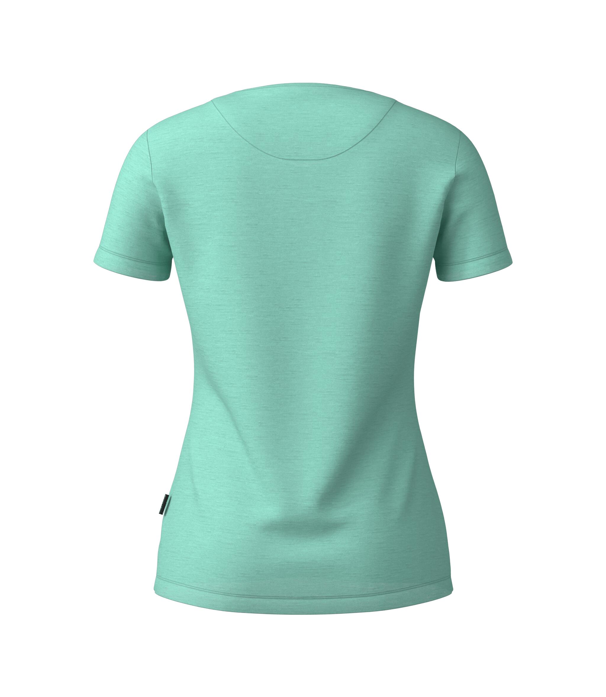 W PRINTSHIRT SUNSET MERINO-TENCEL(TM) 2/2