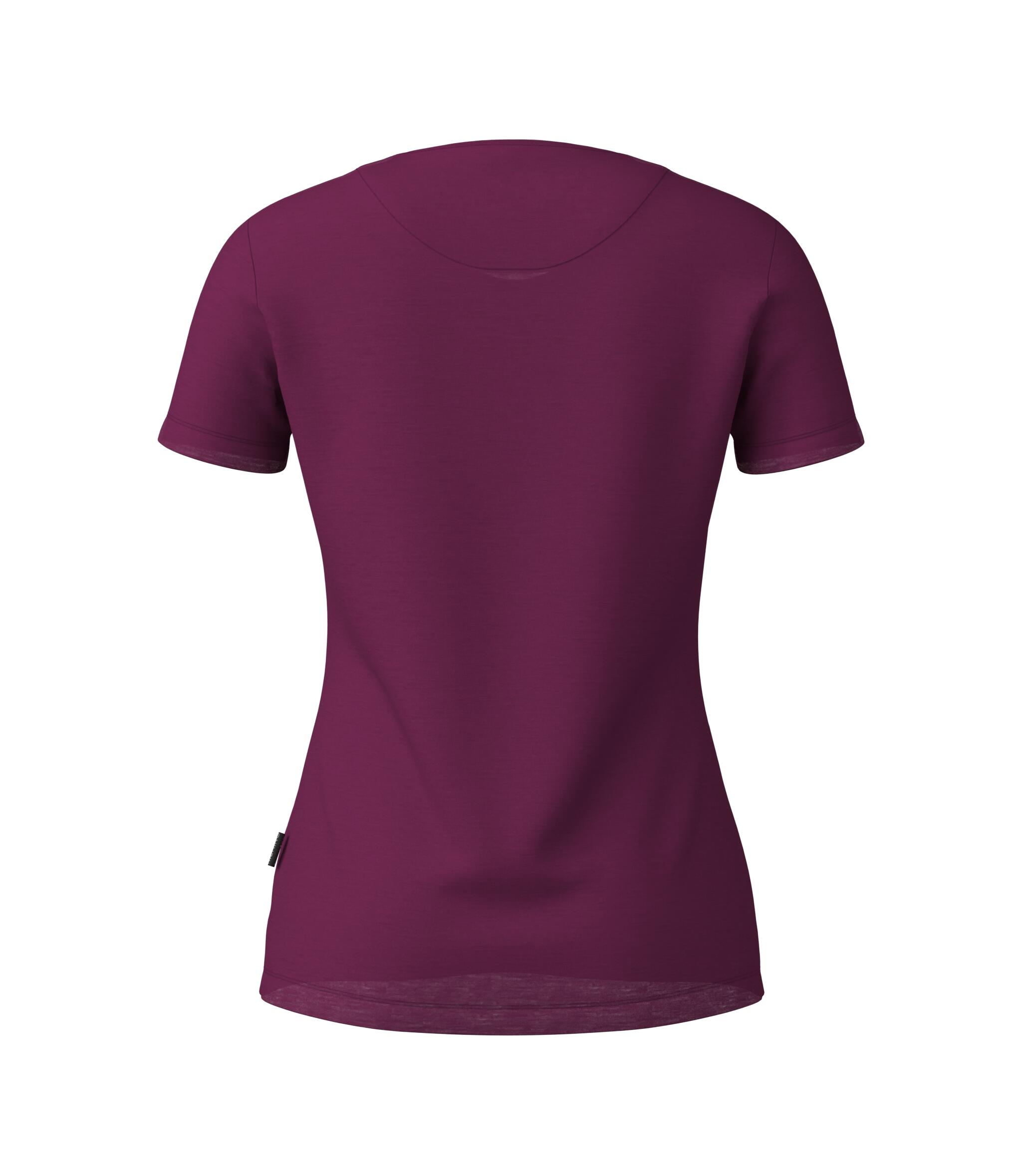 W PRINTSHIRT SUNSET MERINO-TENCEL(TM) 2/2