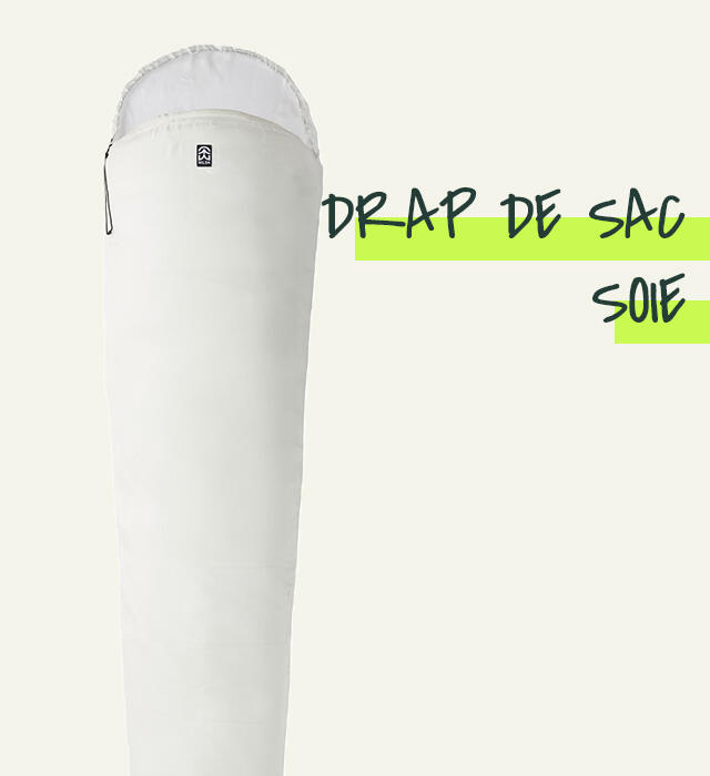 Sábana de seda para saco de dormir Wilsa 4/4