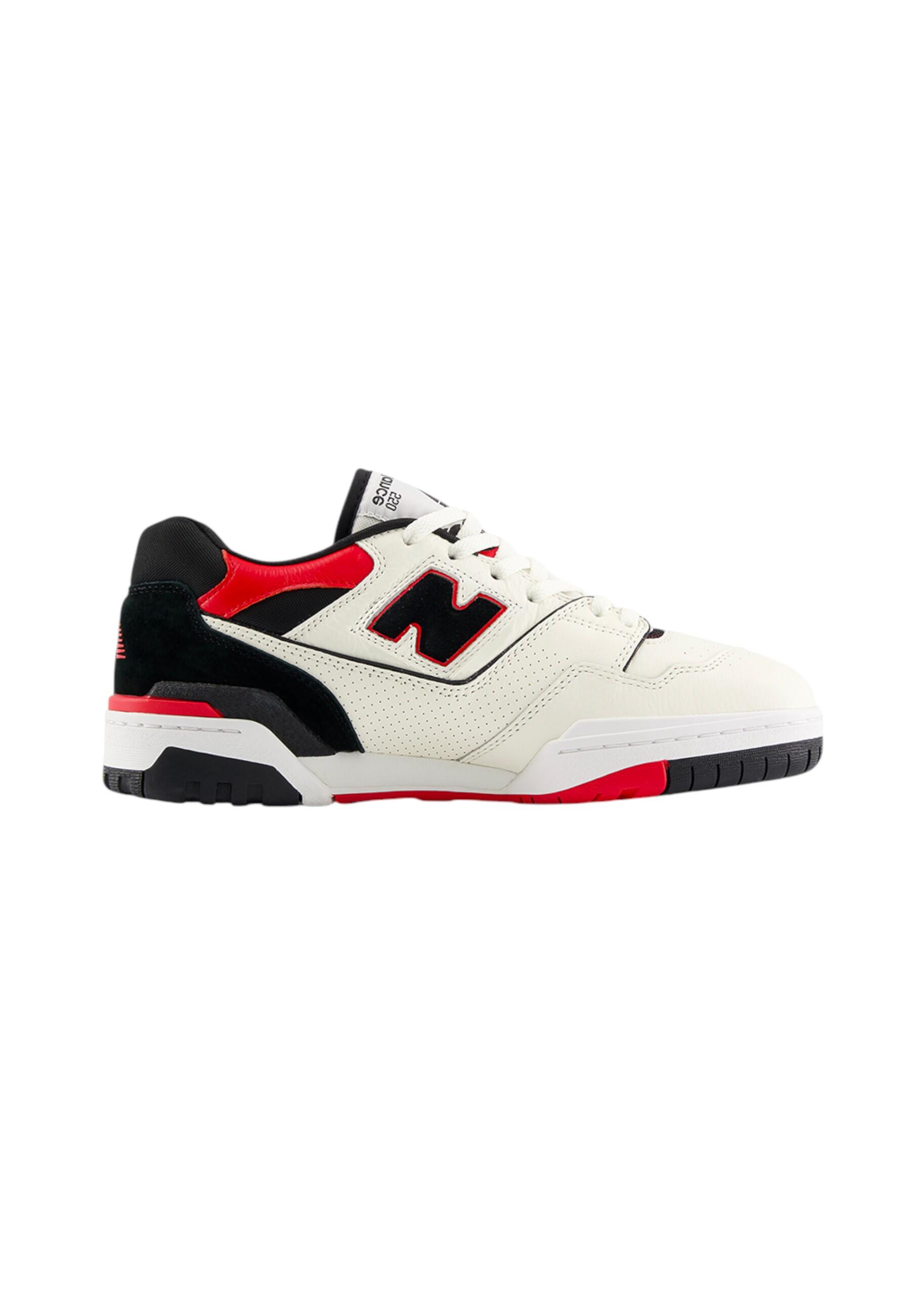 New Balance - Zapatillas Scarpa Lifestyle - Unisex - Leather/Suede - WHITE/RED e 3/5
