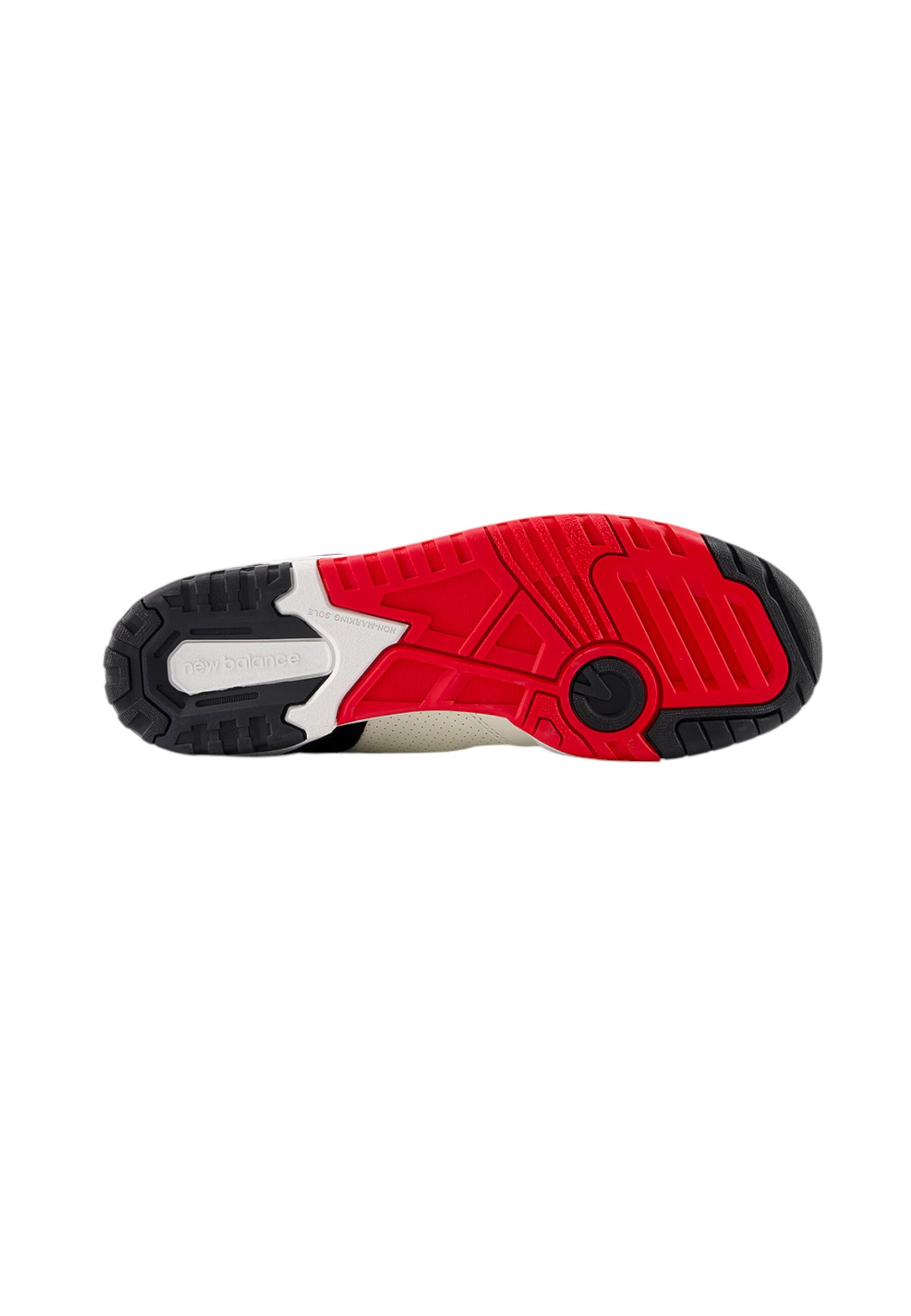New Balance - Zapatillas Scarpa Lifestyle - Unisex - Leather/Suede - WHITE/RED e 5/5