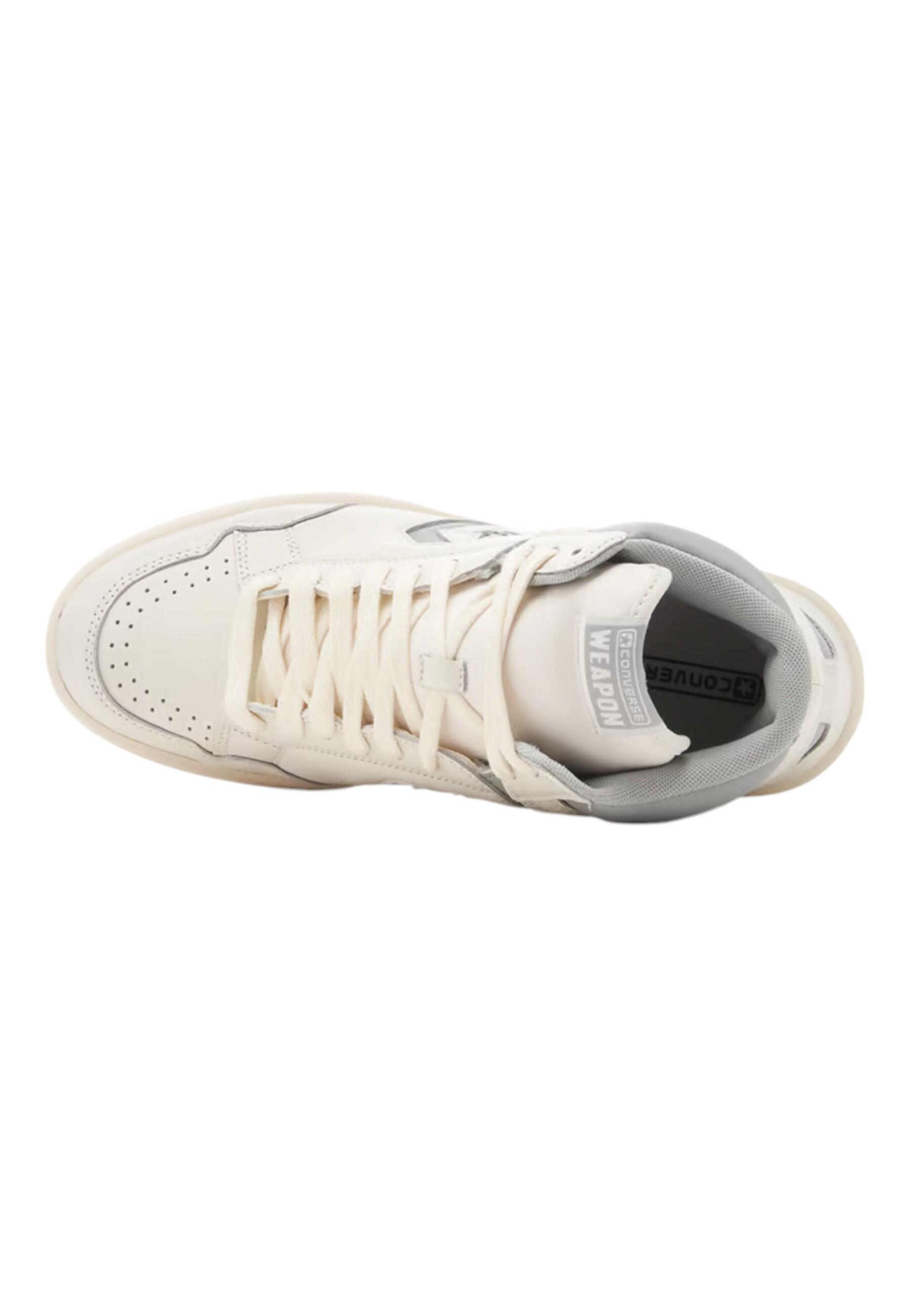 Sneakers Converse WEAPON MID VINTAGE WHITE/ASH STONE/EGRET 4/5