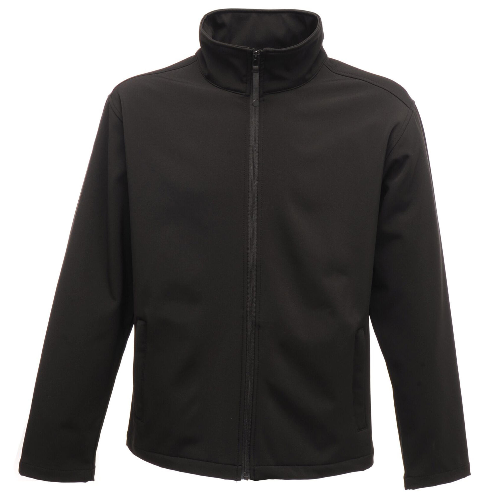 Men's CLASSIC softshell jacket (Black)