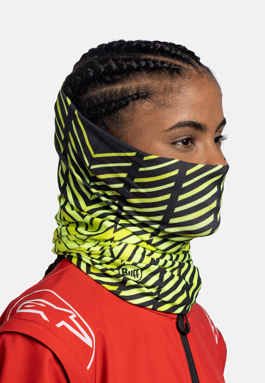 Bandana BUFF ORIGINAL ECOSTRETCH TANNER LIME 6/7