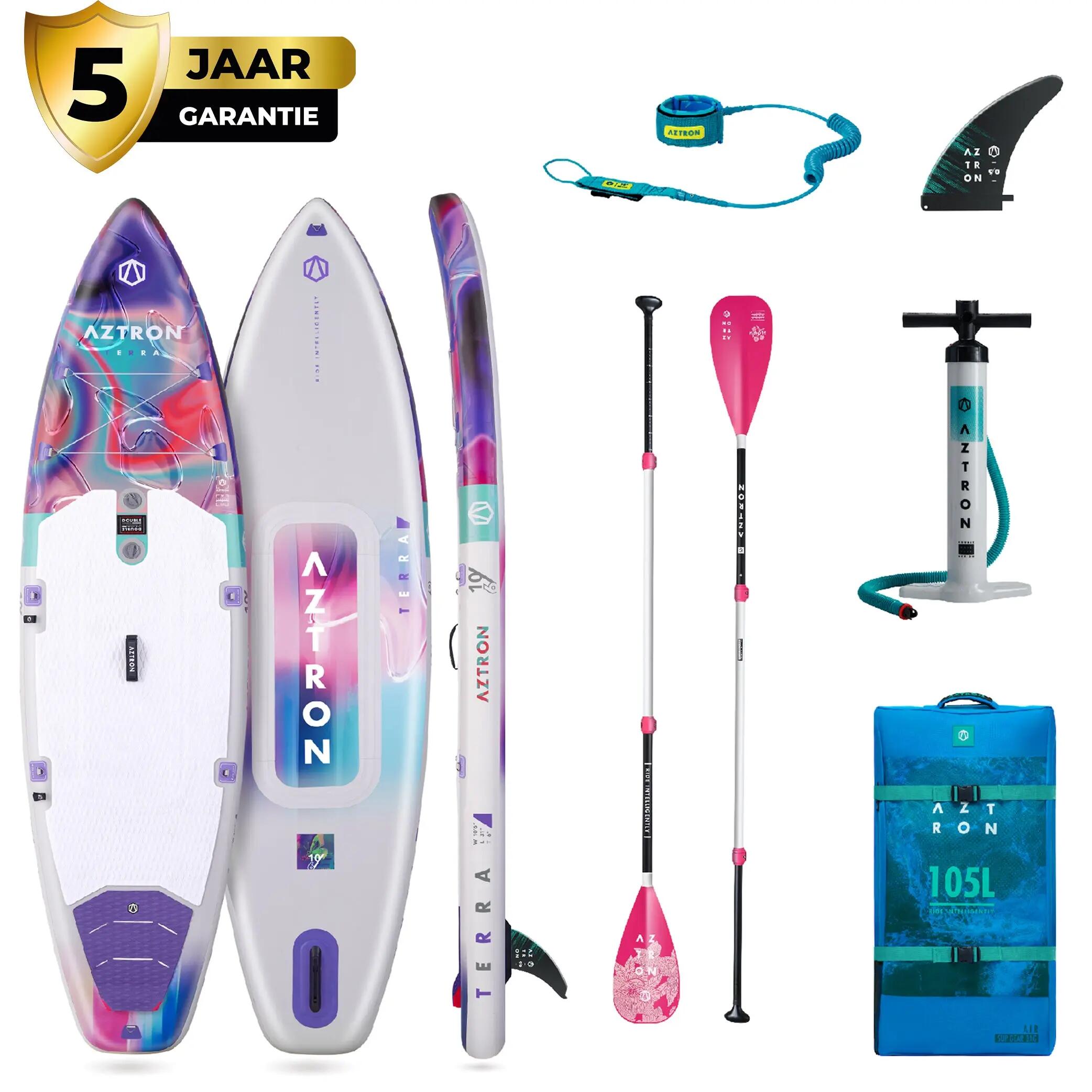 AZTRON Touring paddleboard pro výlety a expedice TERRA 3.0