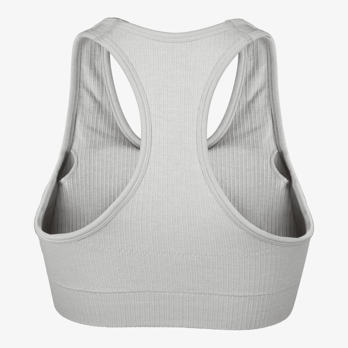 Dámská sportovní podprsenka Soft Rib šedá 7/7