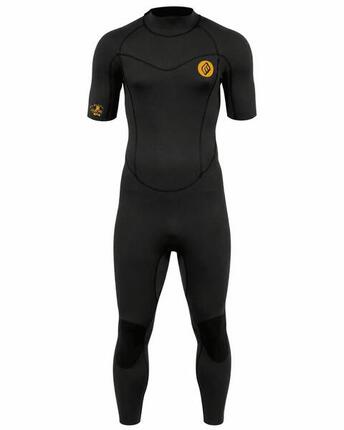 2/2 Evolution - Zip Dos S/S Kurzanzug Shorty Surf Herren