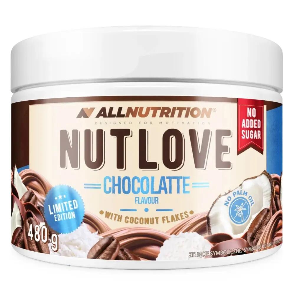 Allnutrition NUTLOVE 480g Chocolatte with Coconut Flakes 1/2