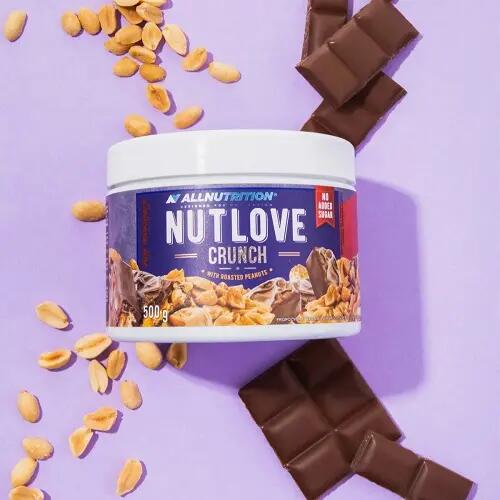 Allnutrition NUTLOVE 500g Crunch With Roasted Peanuts 2/2
