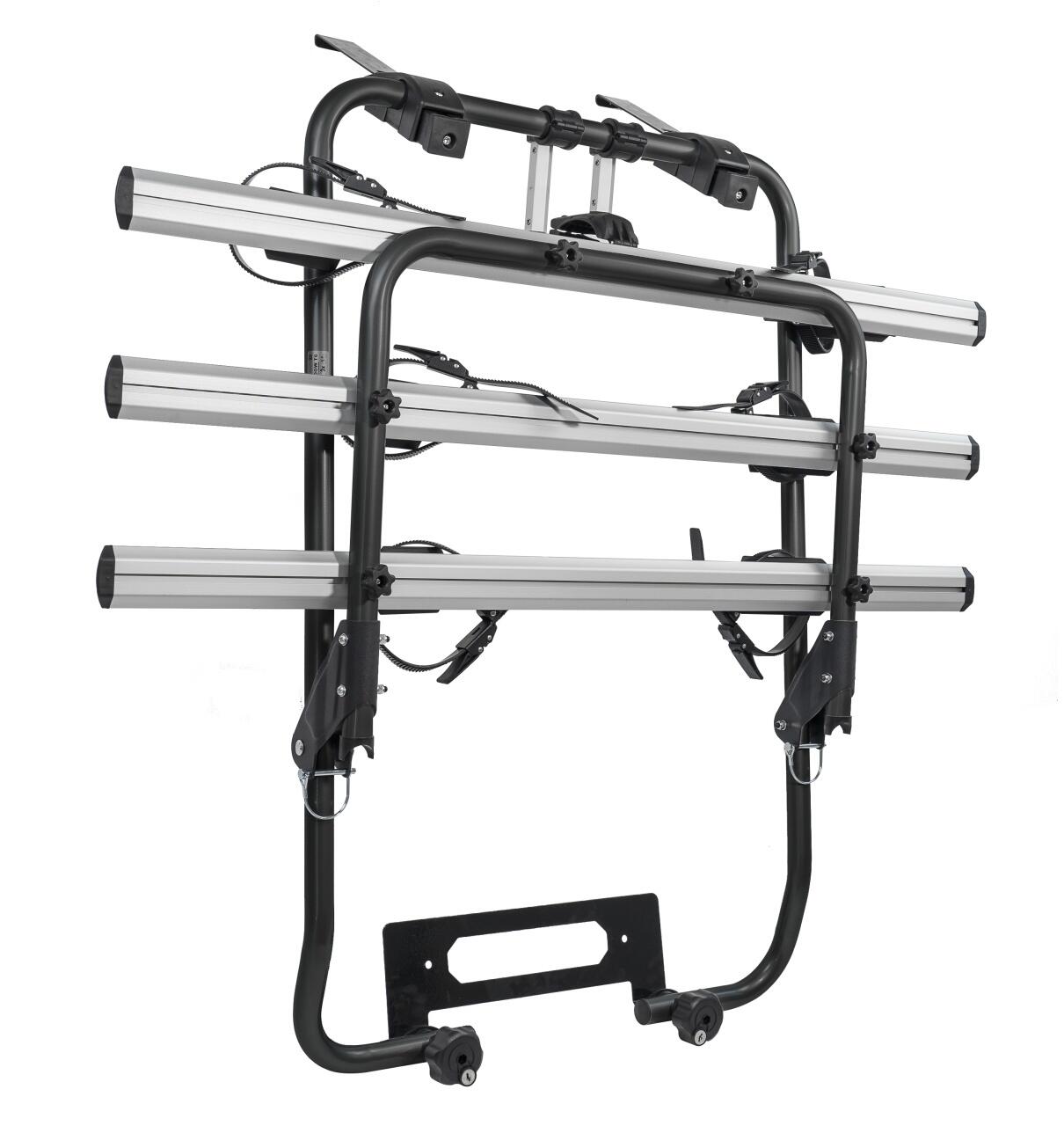Porte-vélos sur hayon Menabo Shadow Caddy 2.0 Noir pour 3 vélos 2/7