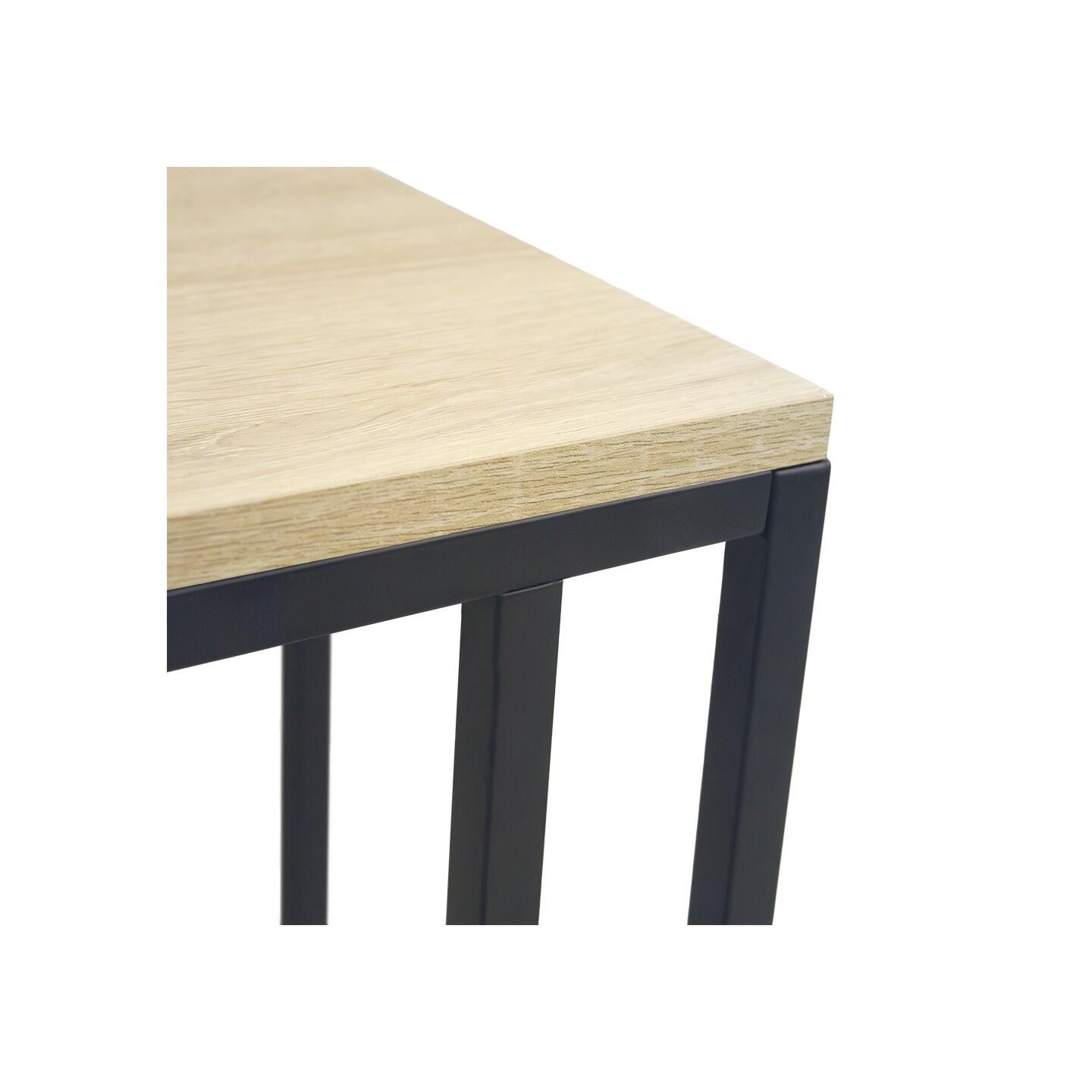 Portabiciclette Koro in metallo nero, 116,5 x 50 x 77,5 cm 6/7