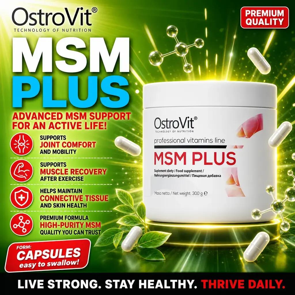OstroVit MSM Plus 300g 1/2