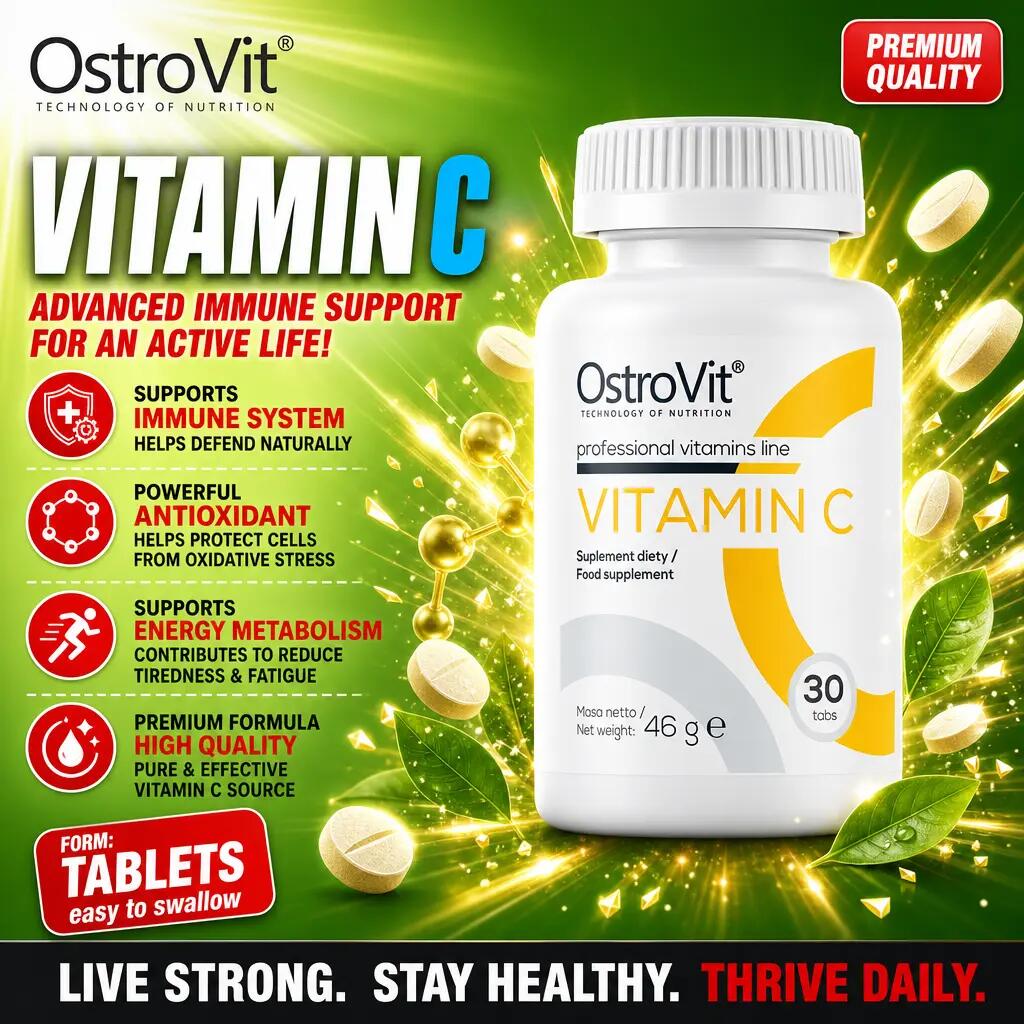 OstroVit Vitamin C 30 tabletta 1/2