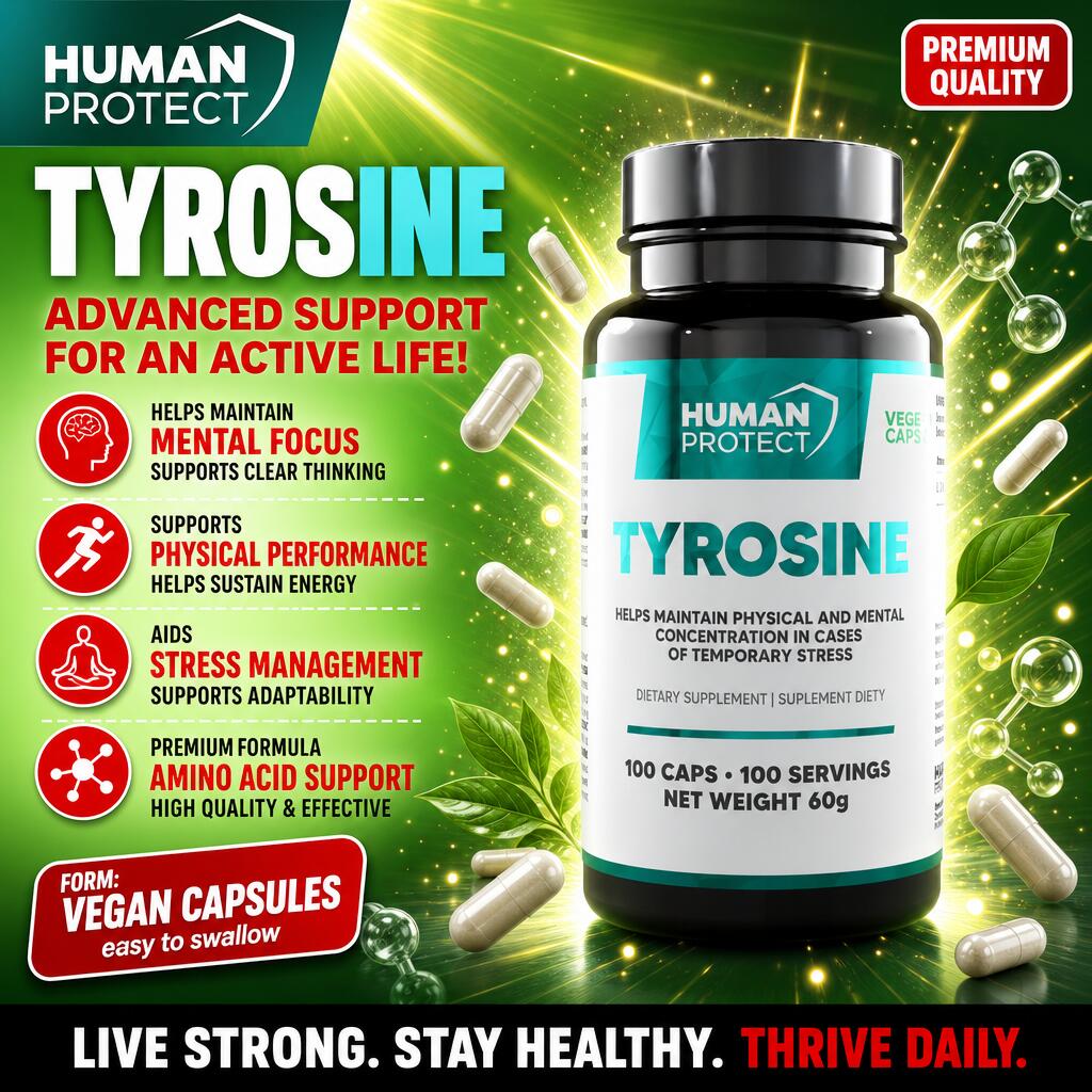 Human Protect Tyrosine 100 Vege Caps