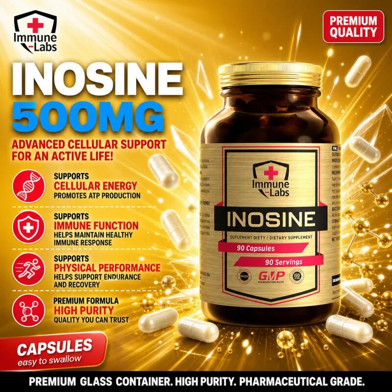 Immune Labs Inosine 500mg 90 Caps