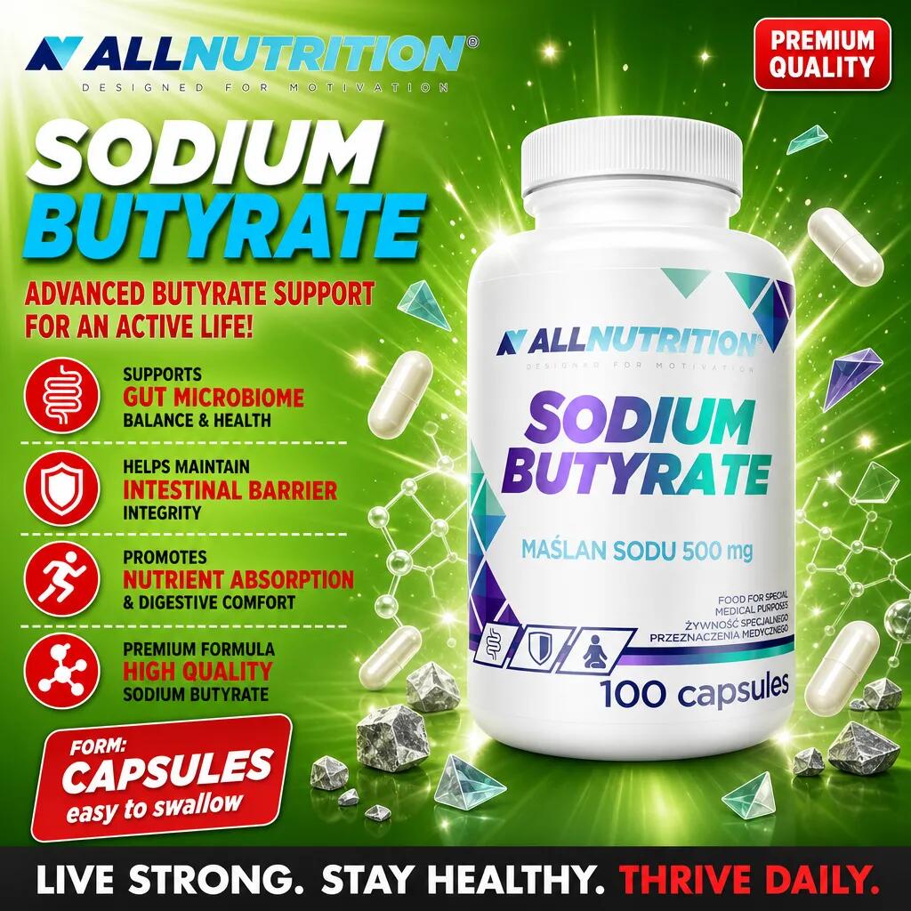 Allnutrition Sodium Butyrate 100 Caps
