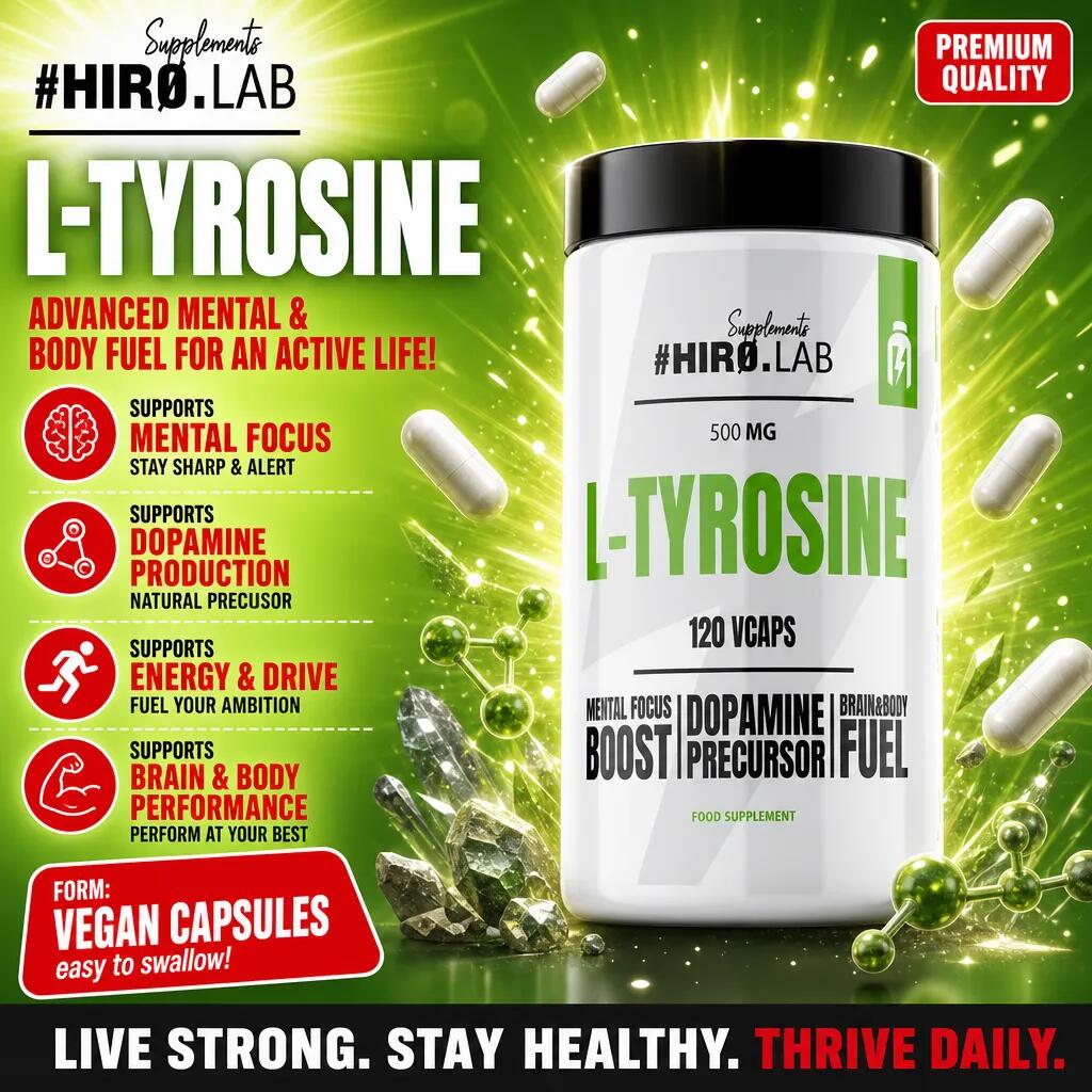 Hiro Lab L-Tyrosine 500 120 Caps