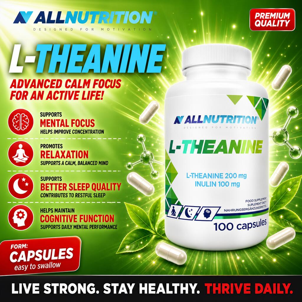 Allnutrition L-Theanine 100 Caps