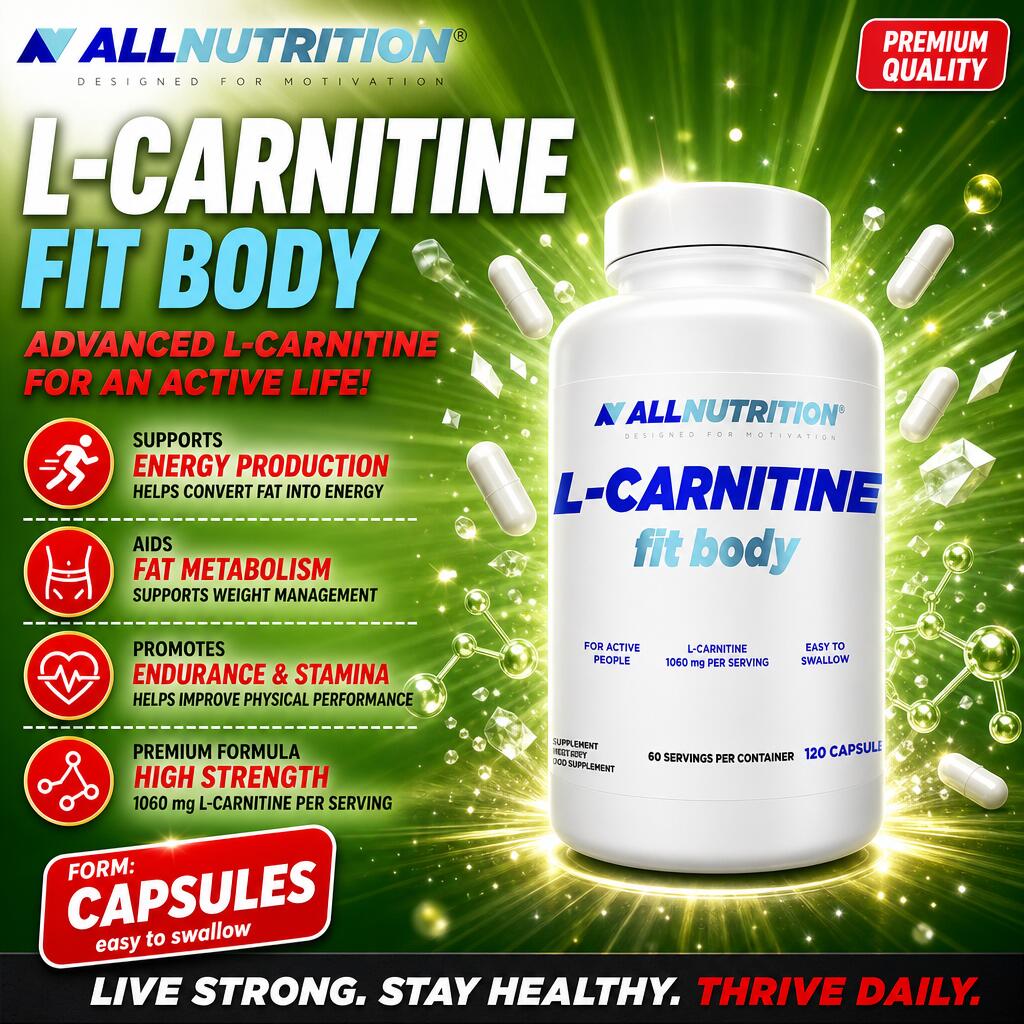 Wsparcie odchudzania L-CARNITINE FIT BODY 120 kapsułek 2/2