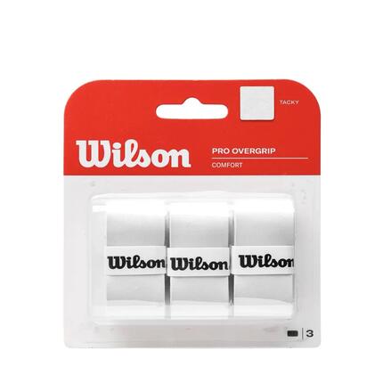 Owijka wierzchnia do squasha Wilson Pro Squash Overgrip 3 szt