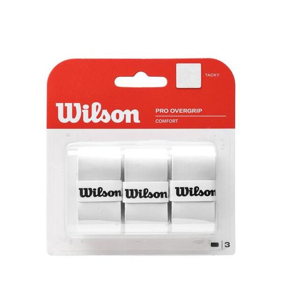 Owijka wierzchnia do squasha Wilson Pro Squash Overgrip 3 szt