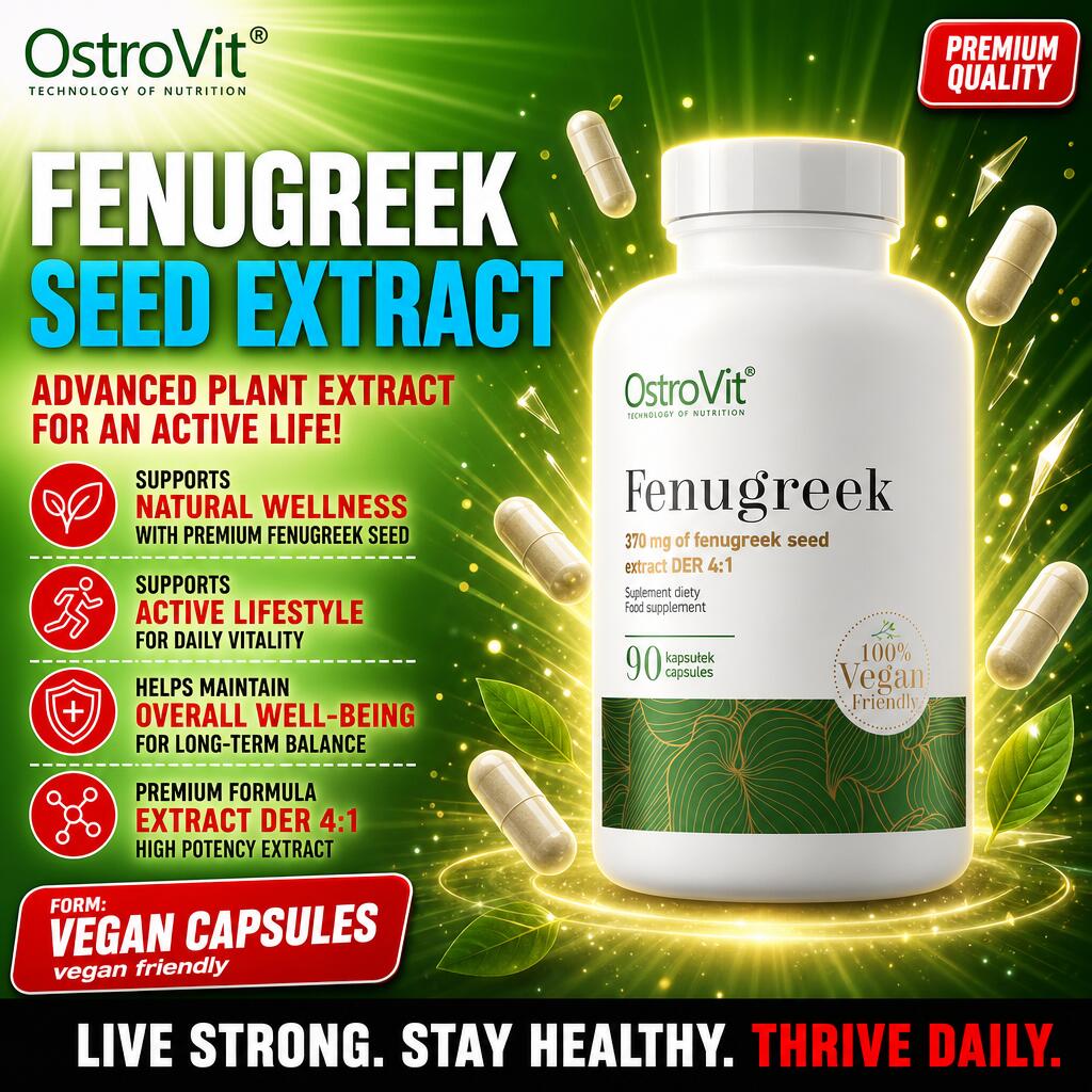 OstroVit Fenugreek 90 Vege Caps