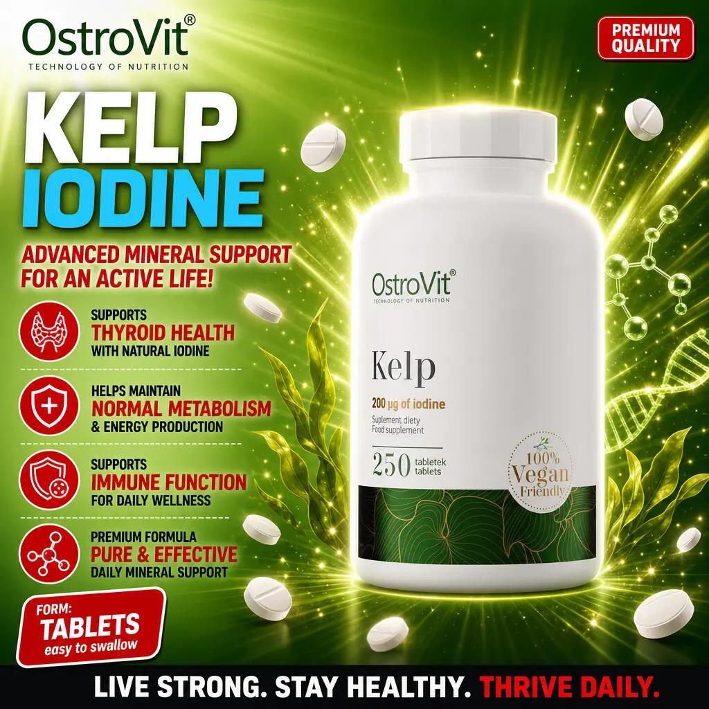 Kelp with Iodine - 250comp - Ostrovit 2/2