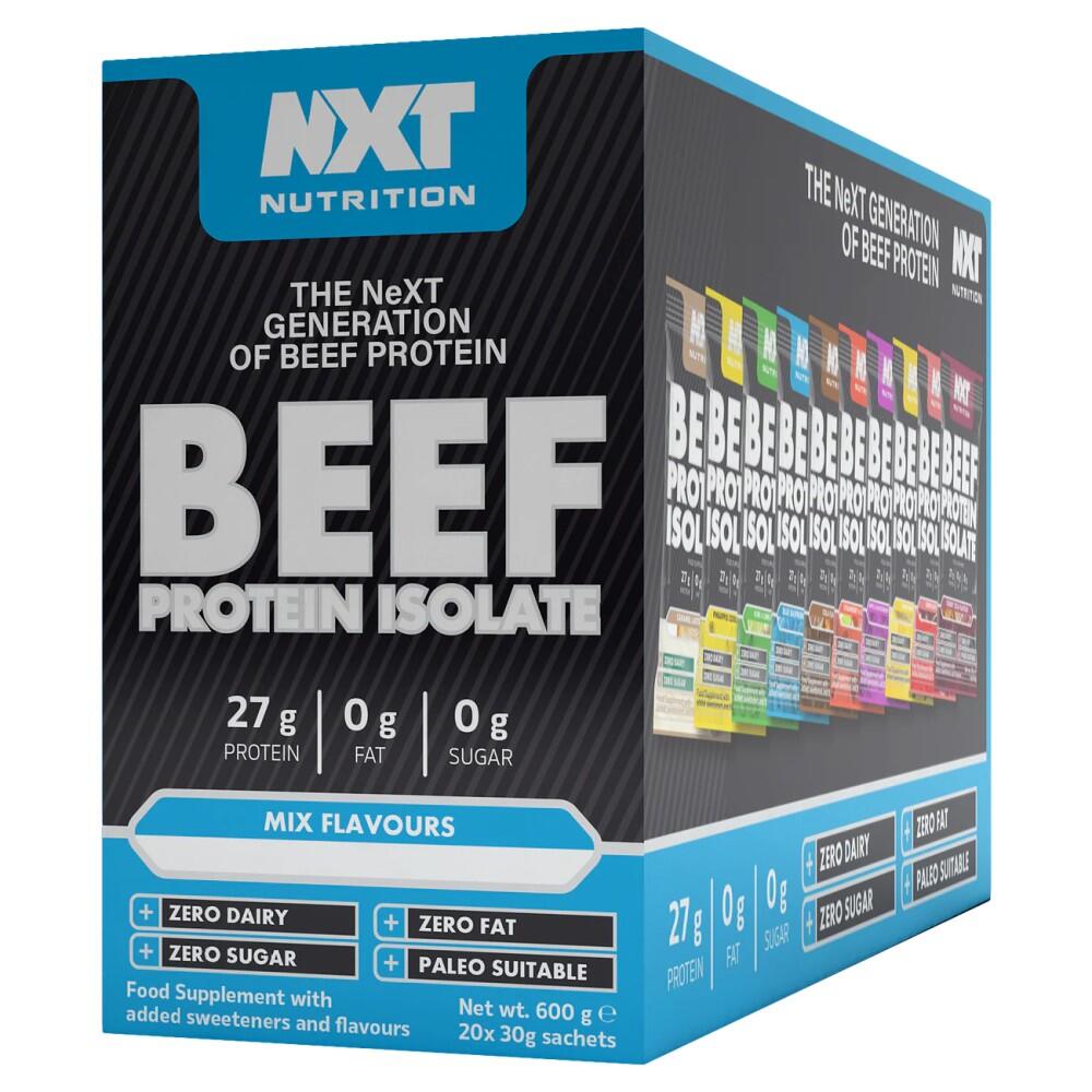 NXT Nutrition Beef Protein Isolate 30g (Mix of 20)