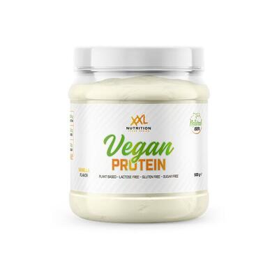 Vegan protein - tot 20g proteïne, vegan eiwitpoeder - vanille - 500 gram