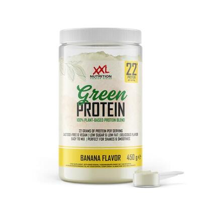 Green protein - vegan eiwitpoeder - vanille - 450 gram