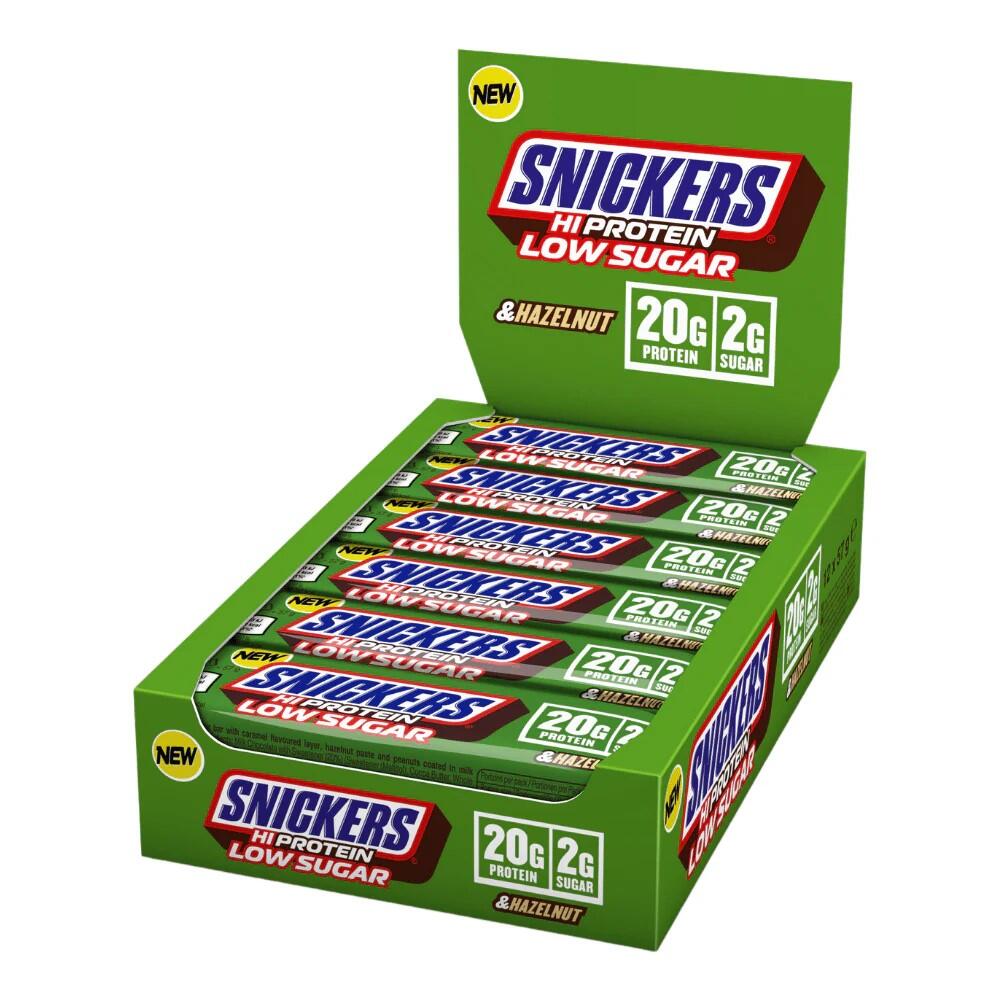 Snickers LOW SUGAR High Protein Bar (12x57g) 2/3