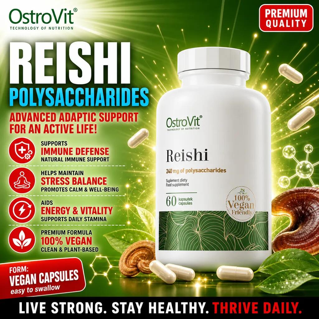 OstroVit Reishi 60 Vege Caps
