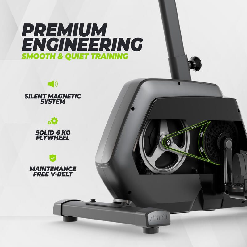 Bicicleta de exercitii VirtuFit HTR 2.0 Ergometer cu rezistenta magnetica