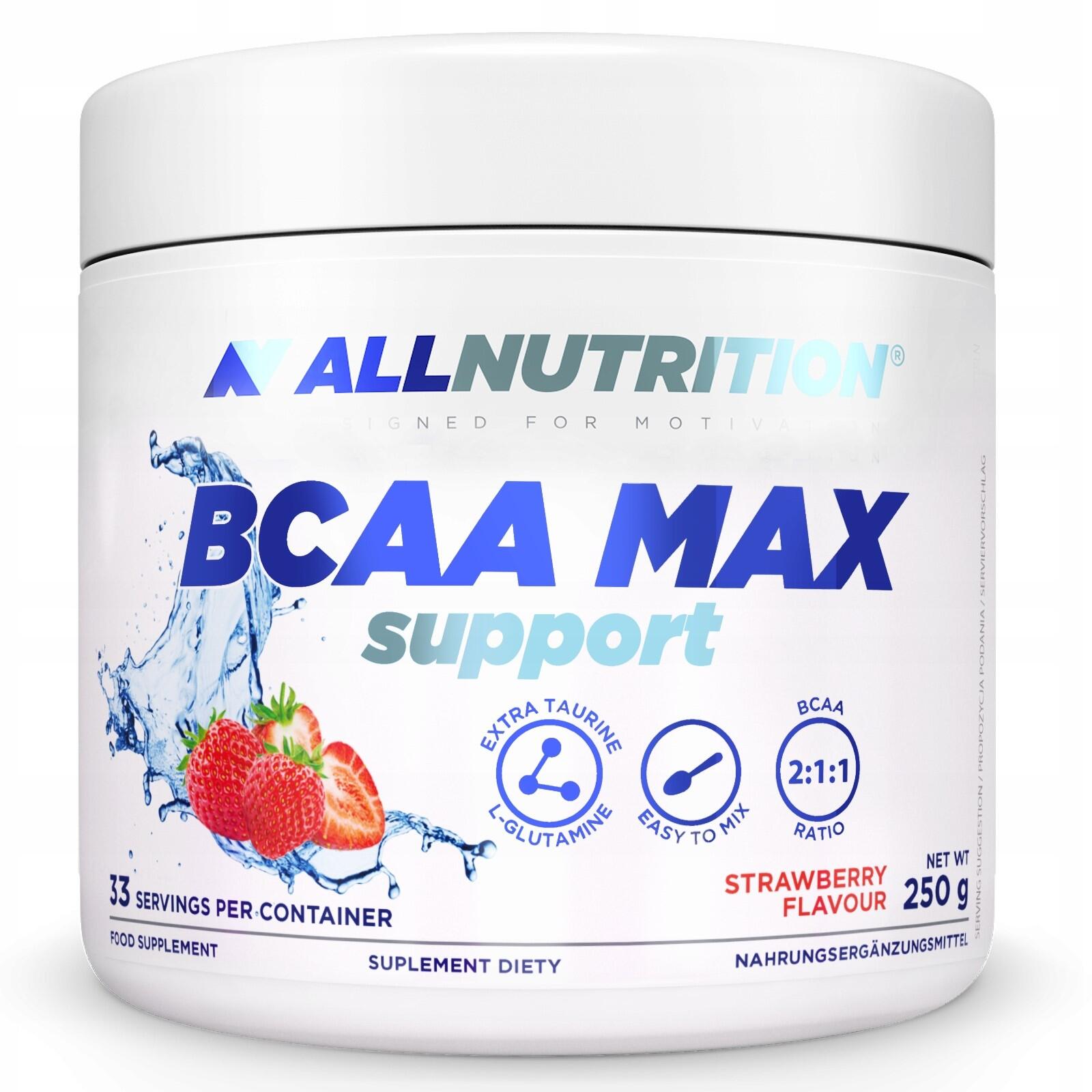 Aminokwasy BCAA MAX SUPPORT 250g Cytryna 2/2