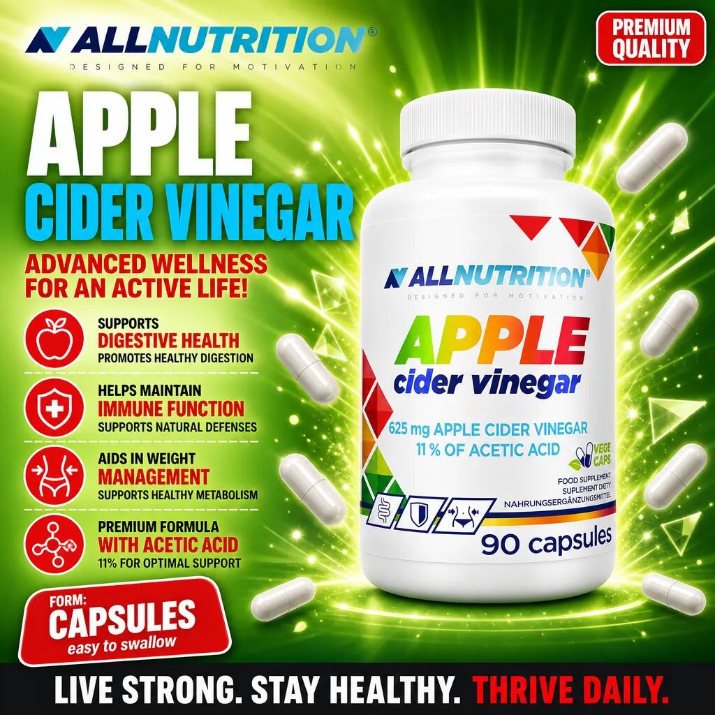Allnutrition Apple Cider Vinegar 90 Caps