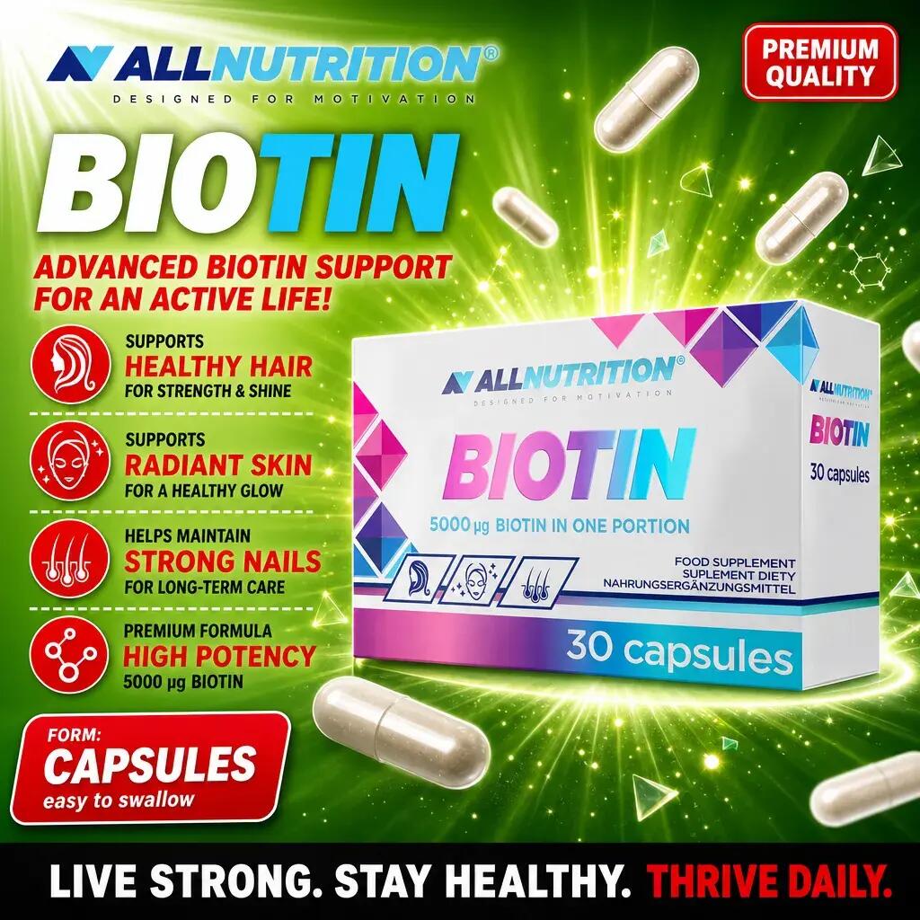 Allnutrition Biotin 30 Caps 2/2