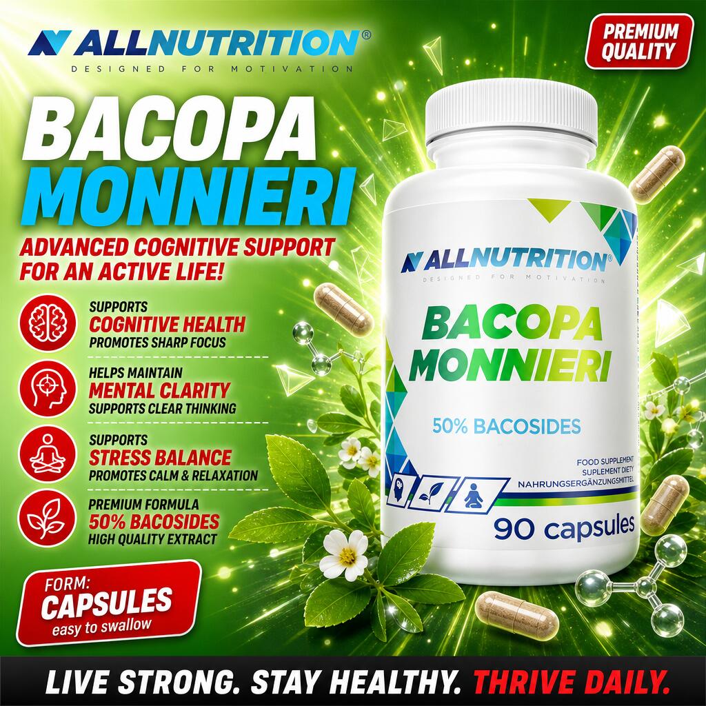 Allnutrition Bacopa Monnieri 90 Caps
