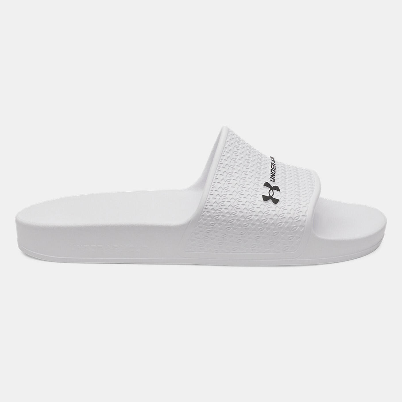 Chinelos UA ARMR Shower Under Armour Brancos 4/5