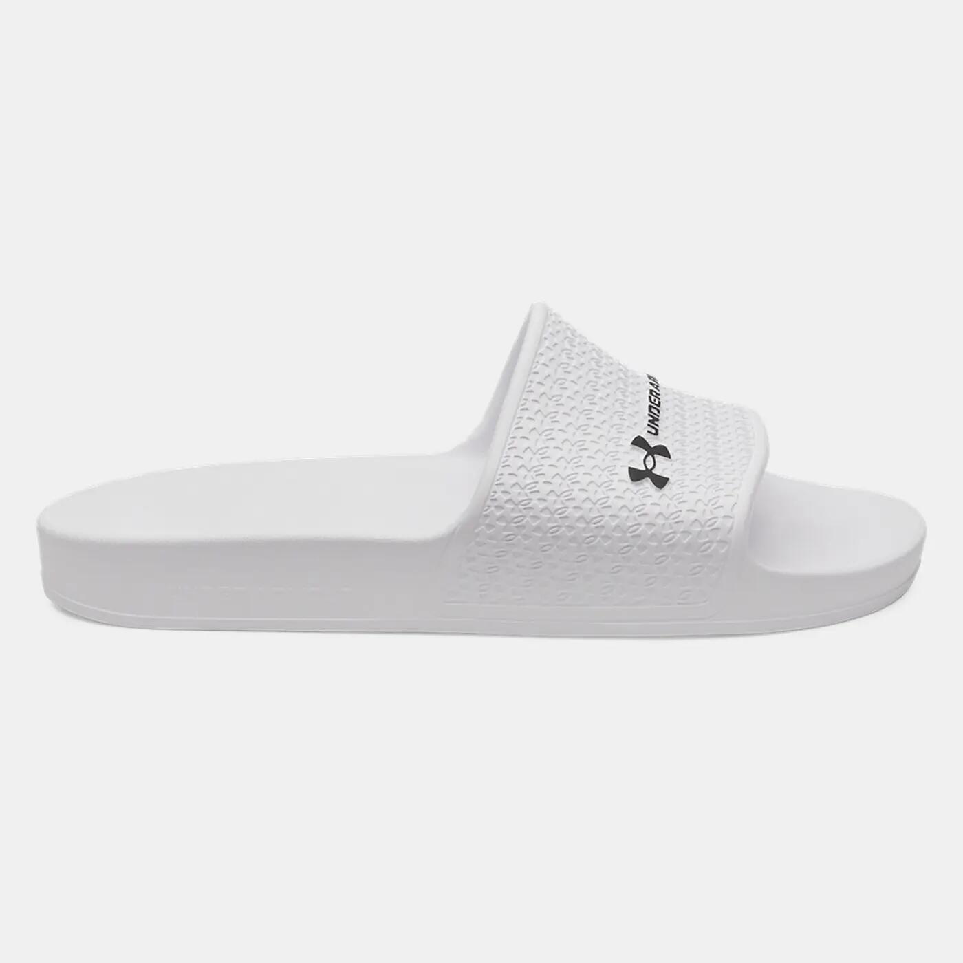Chanclas UA ARMR Shower Under Armour Blancas 4/7