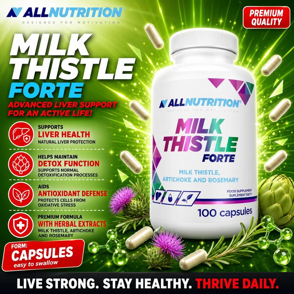 Allnutrition Milk Thistle Forte 100 Caps