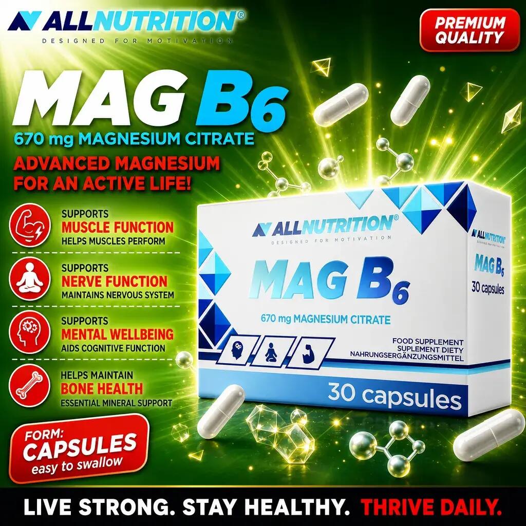 Allnutrition Mag B6 30 Caps 2/2