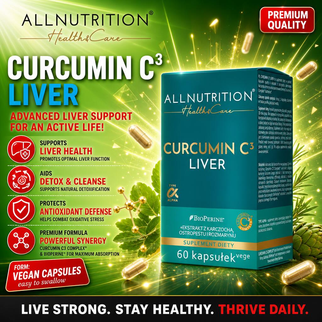 Allnutrition Health & Care Curcumin C3 Liver 60 Caps