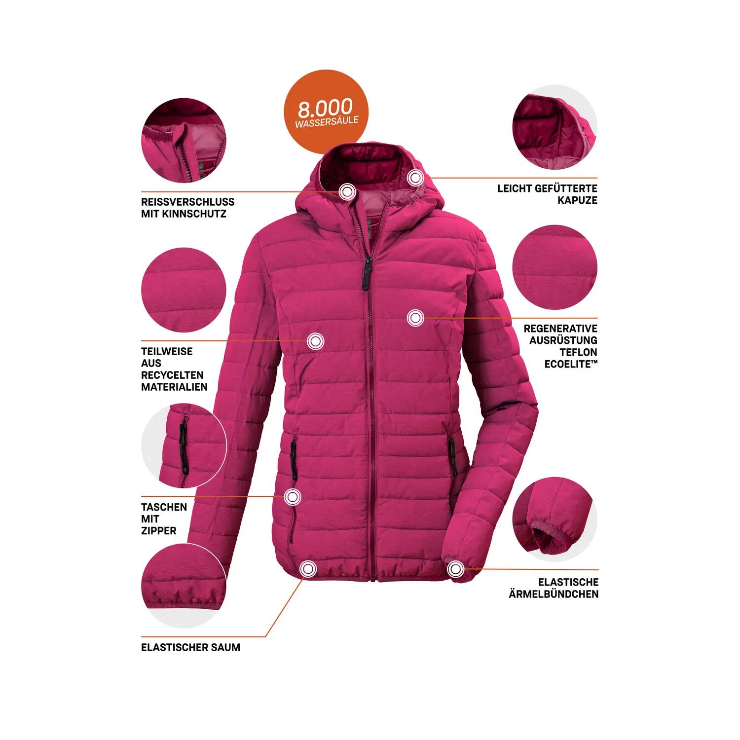 Doudoune femme Killtec GW 49 5/6