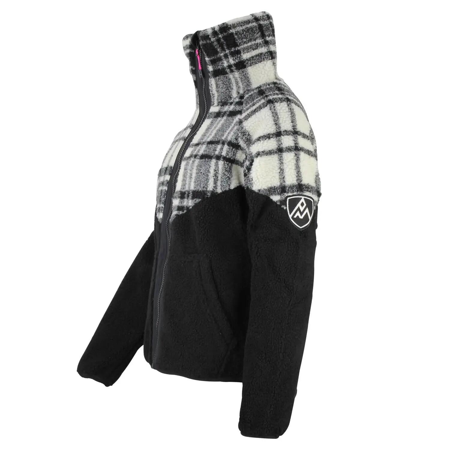 Fleece mit Reißverschluss für Damen Peak Mountain Sherpa 350G 3/3