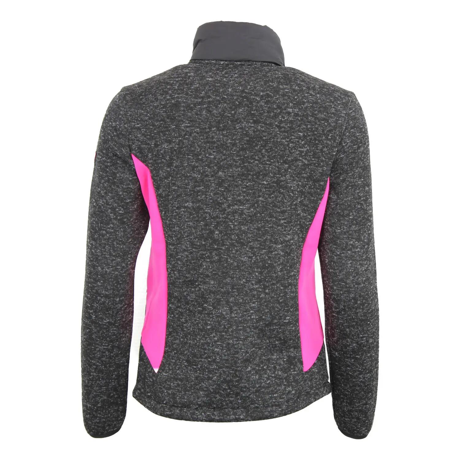 Fleecejacke mit gesteppten Einsätzen für Damen Peak Mountain Apony 2/5