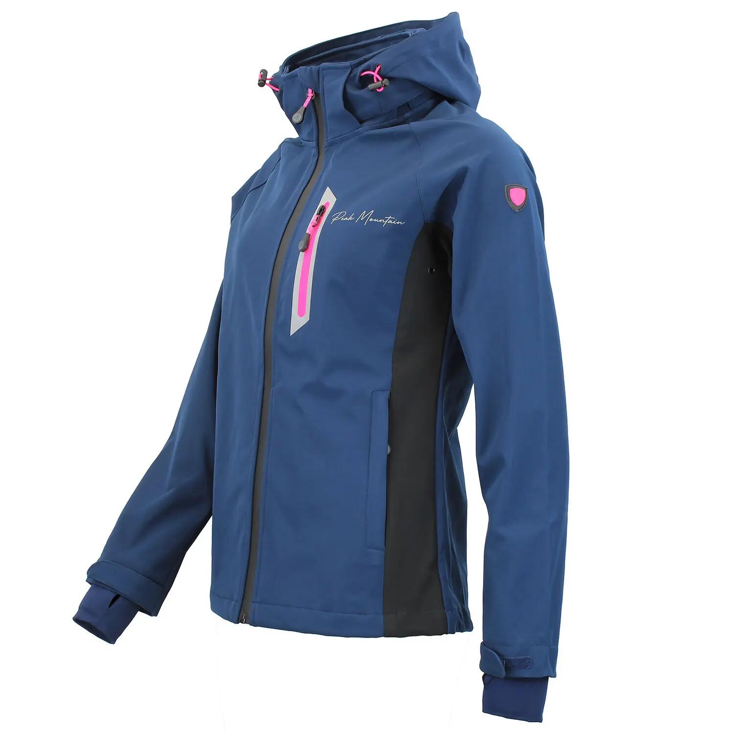 Giacca a vento con cappuccio da donna Peak Mountain Acluny 3/5