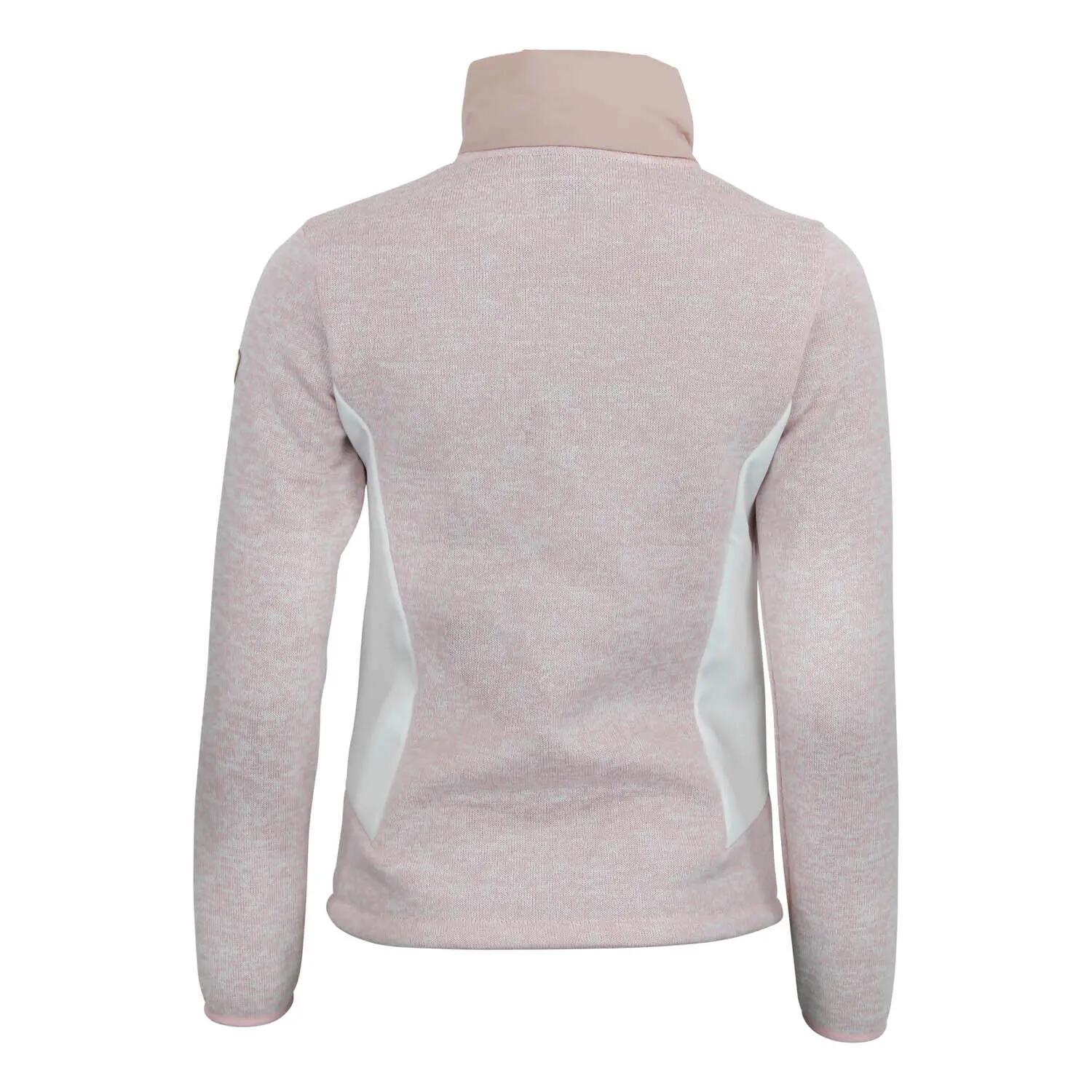 Giacca in pile con inserti trapuntati donna Peak Mountain Apony 2/5
