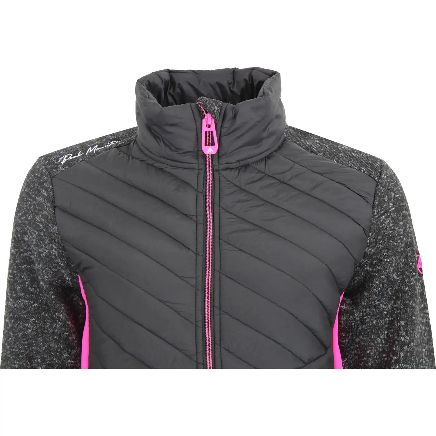 Giacca in pile con inserti trapuntati donna Peak Mountain Apony 4/5
