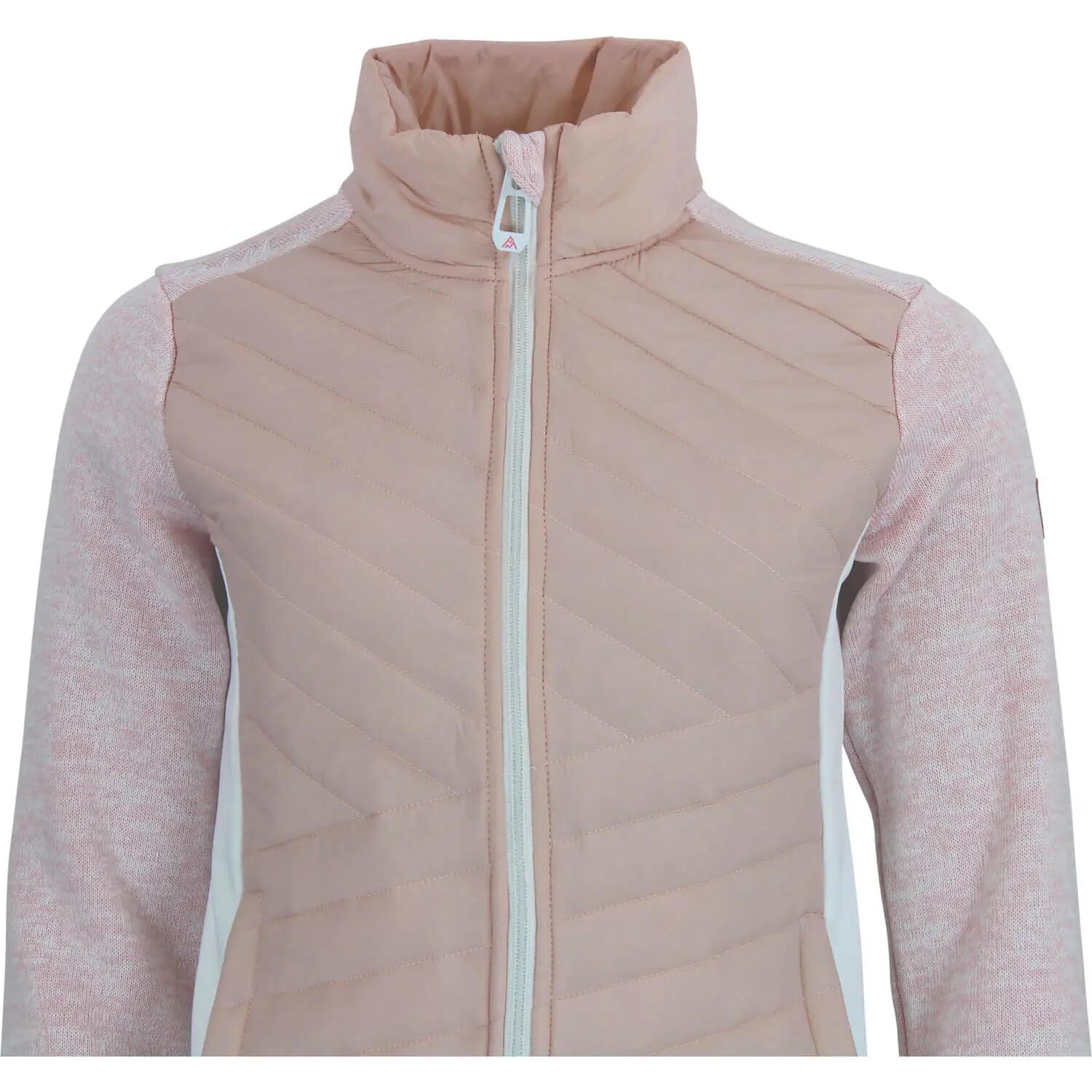 Giacca in pile con inserti trapuntati donna Peak Mountain Apony 5/5