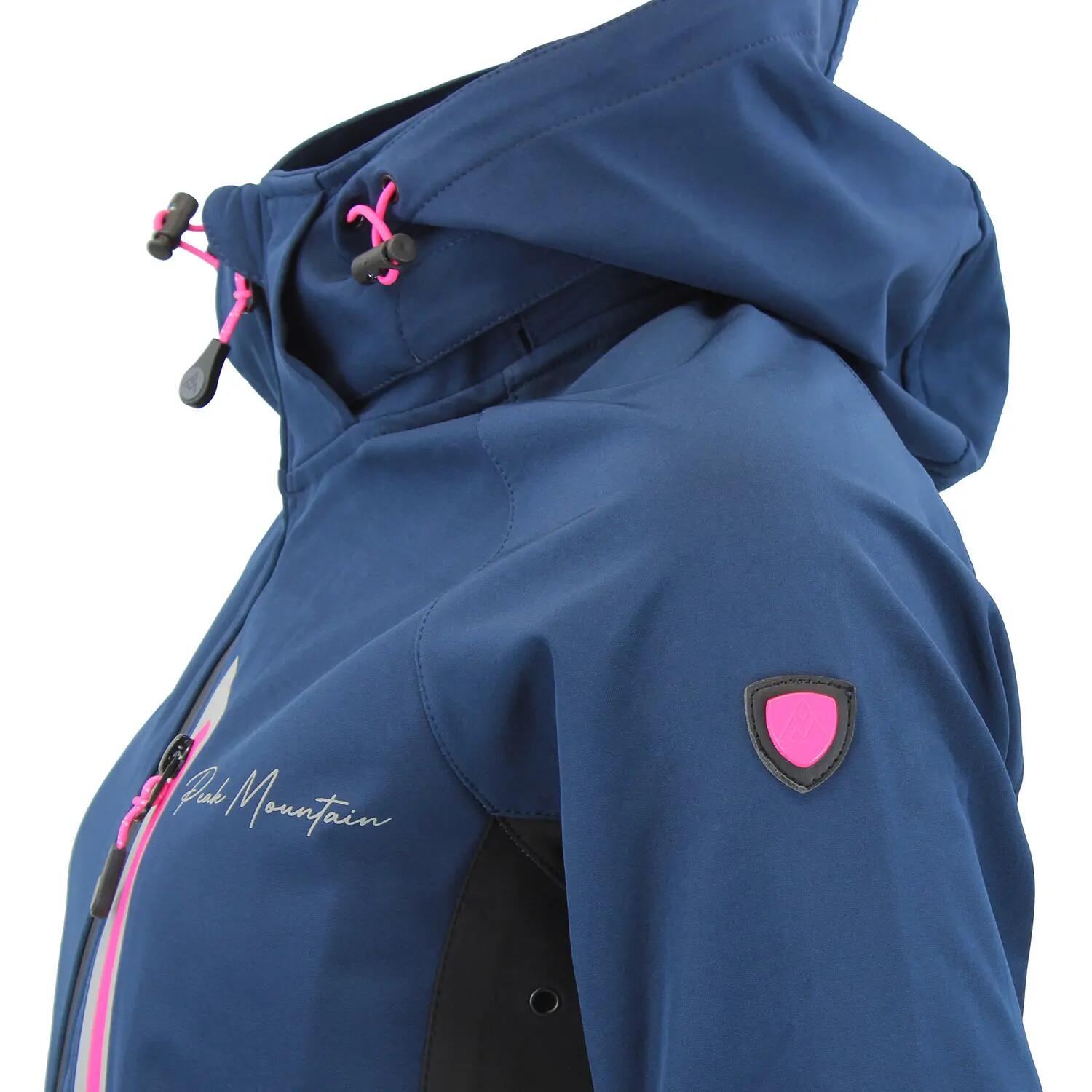 Giacca a vento con cappuccio da donna Peak Mountain Acluny 5/5